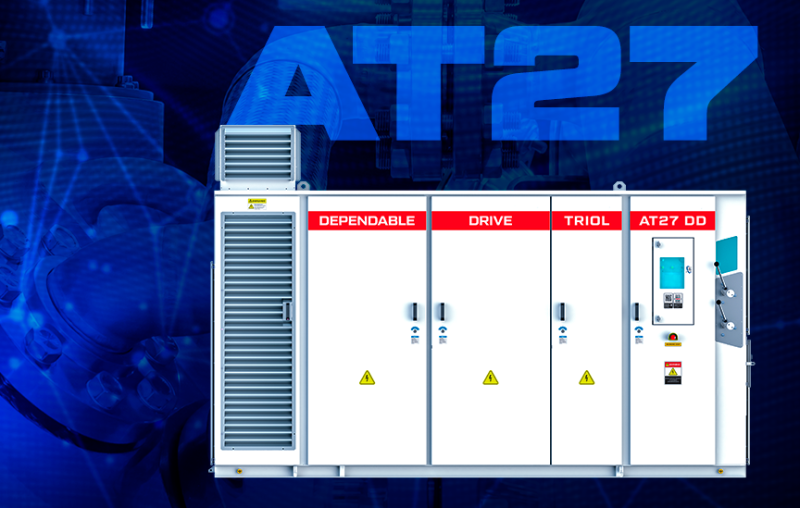 Supply of the AT27 VFD with a power of 1600kW, 6kV
